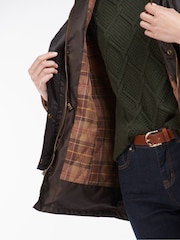 Barbour® Brown Kelsall Wax Jacket - Image 4 of 6