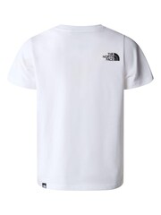 The North Face White Teen Simple Dome Short Sleeve T-Shirt - Image 4 of 4