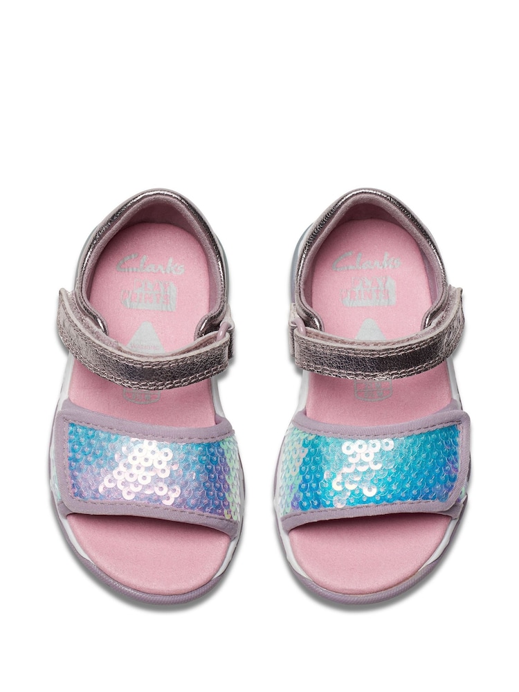 Buy Clarks Purple Osian Spark Toddler Sandals from Next Croatia