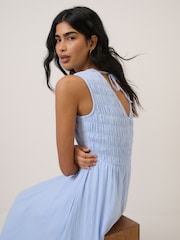 Nobodys Child Blue Sleeveless Audrey Midaxi Dress - Image 4 of 5