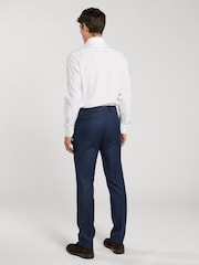 TM Lewin White Tailored Fit Non-Iron Regular Plain Poplin Single Cuff Shirt - Image 2 of 8