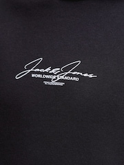 JACK & JONES JUNIOR Grey Script Logo Sweathood Tracksuit Set - Image 6 of 7