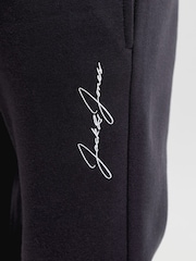 JACK & JONES JUNIOR Grey Script Logo Sweathood Tracksuit Set - Image 7 of 7