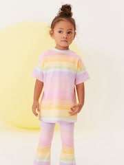 Rainbow Flare Flare Legging & Top Set (3mths-7yrs) - Image 1 of 5