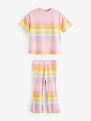 Rainbow Flare Flare Legging & Top Set (3mths-7yrs) - Image 3 of 5
