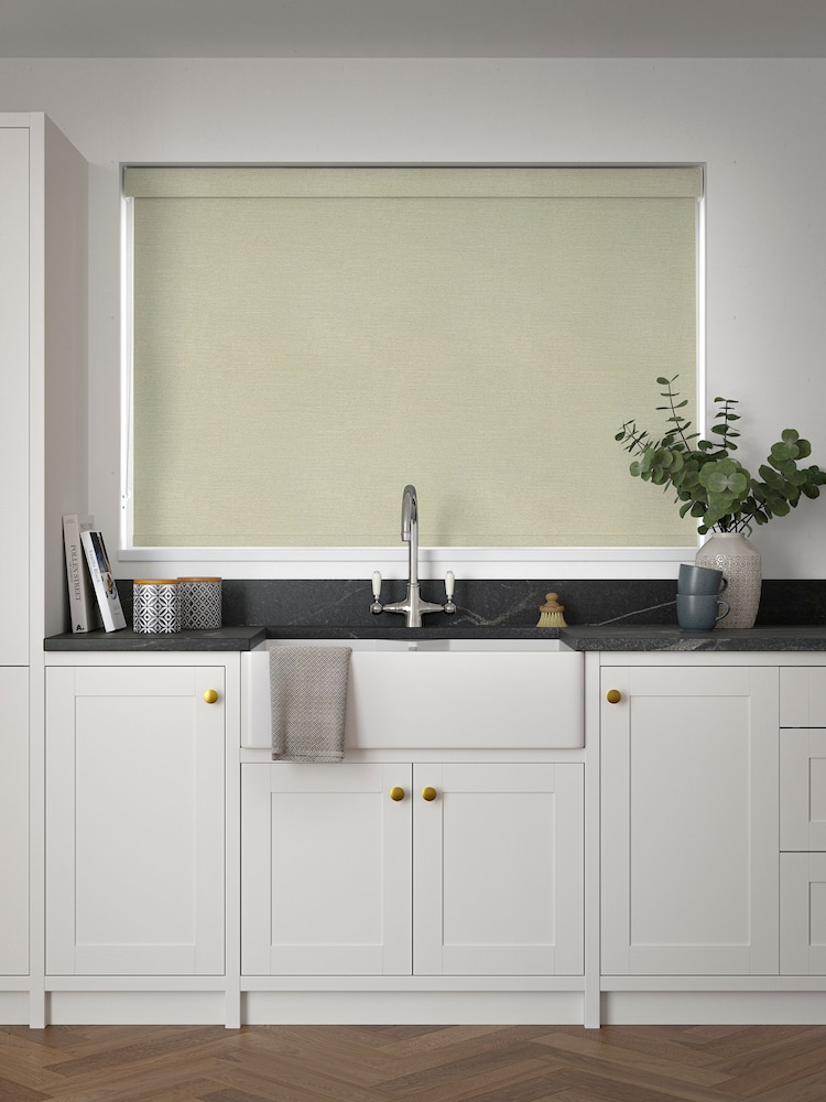 Sage Green Lucky Made to Measure Blackout Roller Blind - Image 2 of 6
