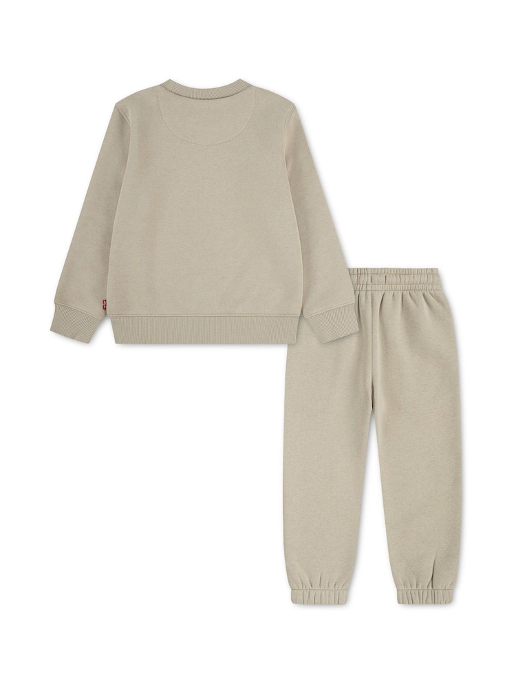 Levi's® Natural Core Batwing Crew Neck Top and Joggers Set 2 Piece - Image 2 of 4 Levi's® Natural Core Batwing Crew Neck Top and Joggers Set 2 Piece - Image 2 of 4