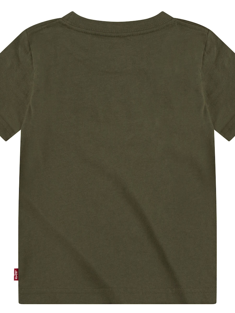 Levi's® Green Cotton Short Sleeve T-Shirt - Image 2 of 3 Levi's® Green Cotton Short Sleeve T-Shirt - Image 2 of 3
