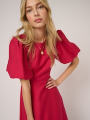 Nobodys Child Pink Zola Midi Dress - Image 3 of 5