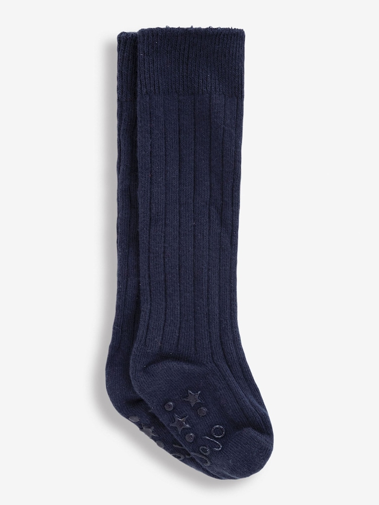 Jojo Maman Bébé Lange gerippte Socken im 2er-Pack - Bild 1 von 1