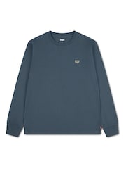 Levi's® Grey Batwing Chest Hit Long Sleeve T-Shirt - Image 1 of 3