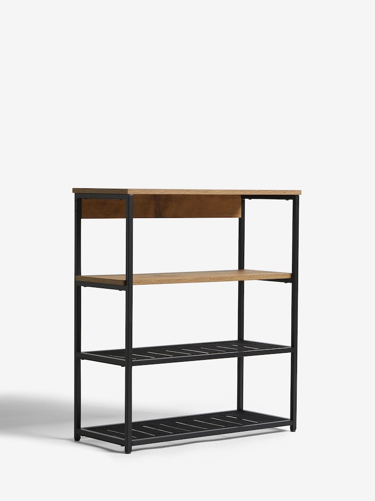 Dark Bronx Console 4 Tier Shoe Storage - Image 4 of 7