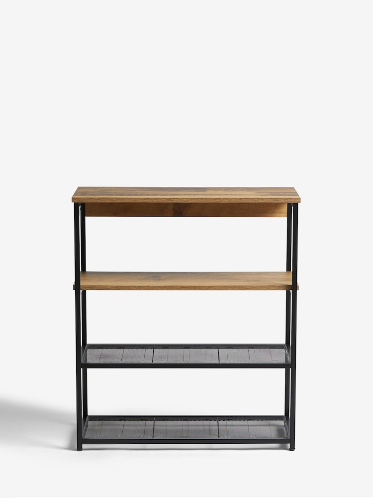 Dark Bronx Console 4 Tier Shoe Storage - Image 5 of 7