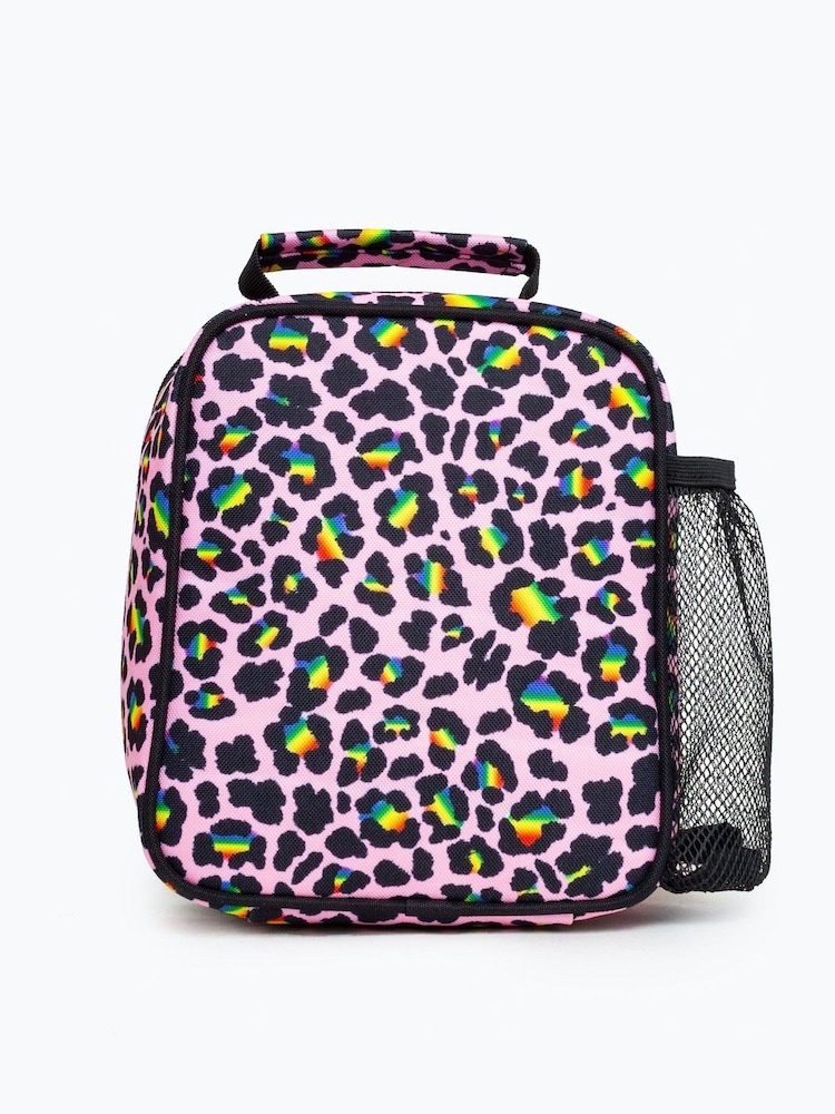 Hype. Disco Leopard Pom Pom Lunch Bag - Image 2 of 7