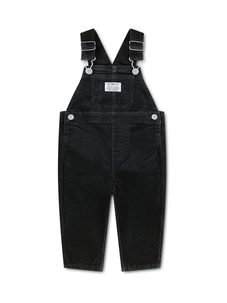 Levi's® Black Corduroy Overalls Dungarees - Image 1 of 6 Levi's® Black Corduroy Overalls Dungarees - Image 1 of 6