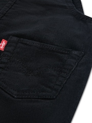 Levi's® Black Corduroy Overalls Dungarees - Image 3 of 6