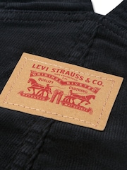 Levi's® Black Corduroy Overalls Dungarees - Image 4 of 6