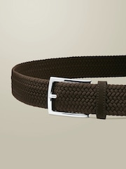 Charles Tyrwhitt Brown Stretch Belt - Image 1 of 1