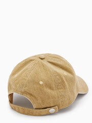 AllSaints Natural 100% Cotton State Distress Hat - Image 2 of 4