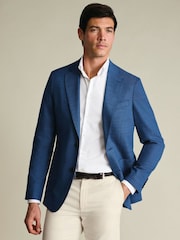 Charles Tyrwhitt Blue Proper Blazer - Image 1 of 6