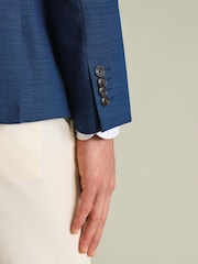 Charles Tyrwhitt Blue Proper Blazer - Image 4 of 6