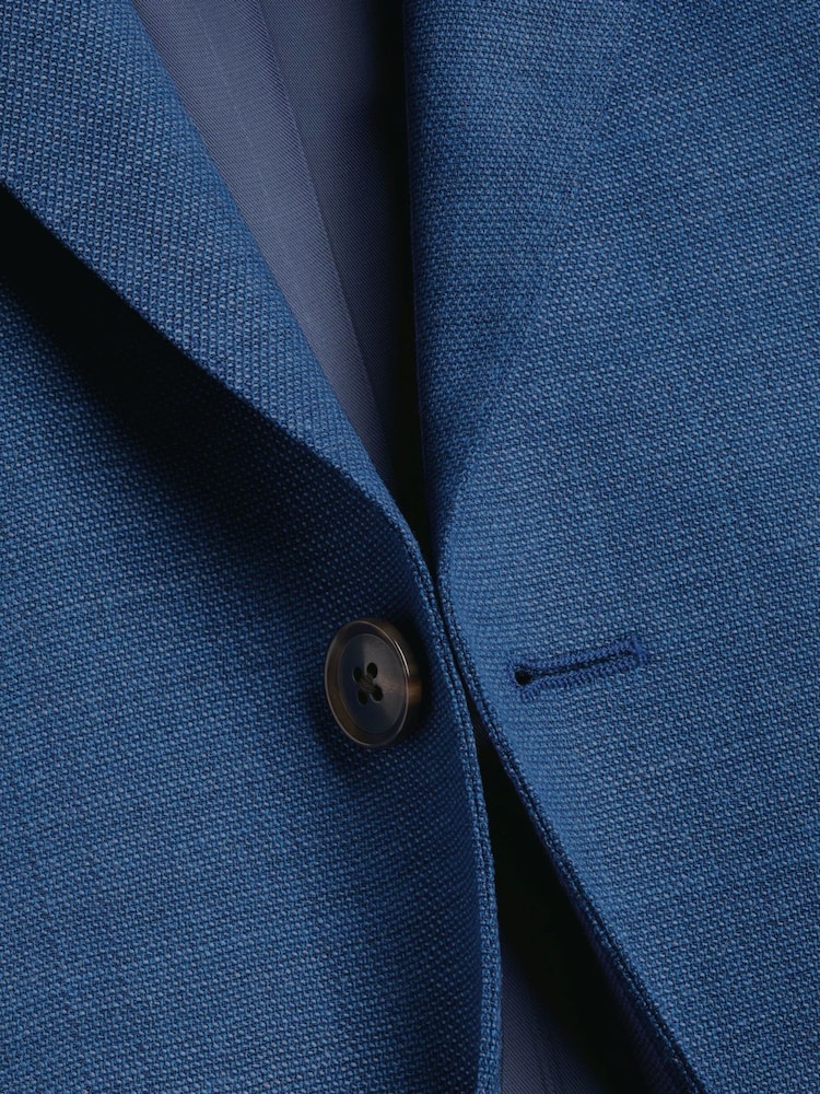 Charles Tyrwhitt Blue Proper Blazer - Image 6 of 6