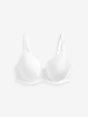 Black/White DD+ Light Pad Full Cup Smoothing T-Shirt Bras 2 Pack - Image 4 of 4