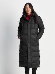 Tog 24 Black Cautley Long Padded Jacket - Image 2 of 10
