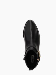 Dune London Black Standard Fit Pepi Branded Trim Ankle Boots - Image 5 of 5