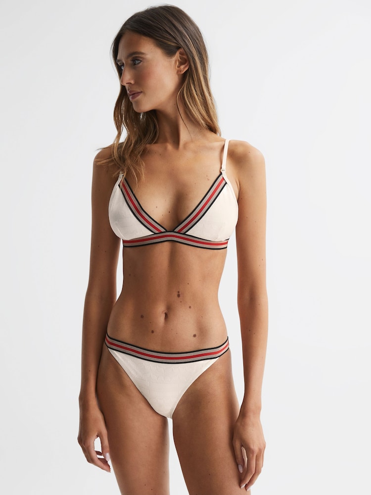 Haut de bikini rayé Reiss Freya - Image 1 of 5