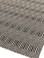 Asiatic Rugs Black Sloan Geo Rug - Image 3 of 5