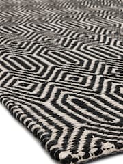 Asiatic Rugs Black Sloan Geo Rug - Image 4 of 5