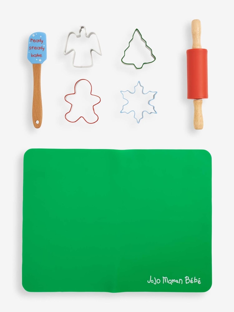 JoJo Maman Bébé Christmas Cookie Cutter Set - Image 1 of 5