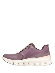 Violets - Skechers Glide-Step Pro Hotmelt Overlay Mesh Knotted Bungee Slip-on vīriešu apavi ar gaisa dzesēšanu - Attēls 2 no 5
