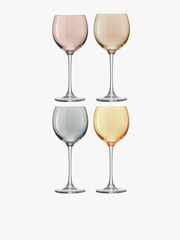 LSA International Set of 4 Polka Wine Glasses - Image 1 of 1