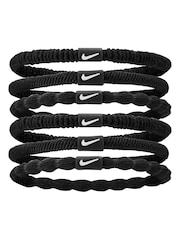 Nike Black Flex Hair Tie 6 Pack - Image 2 of 5