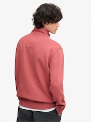Superdry Brown Tonal Half Zip Sweatshirt - Image 2 of 4