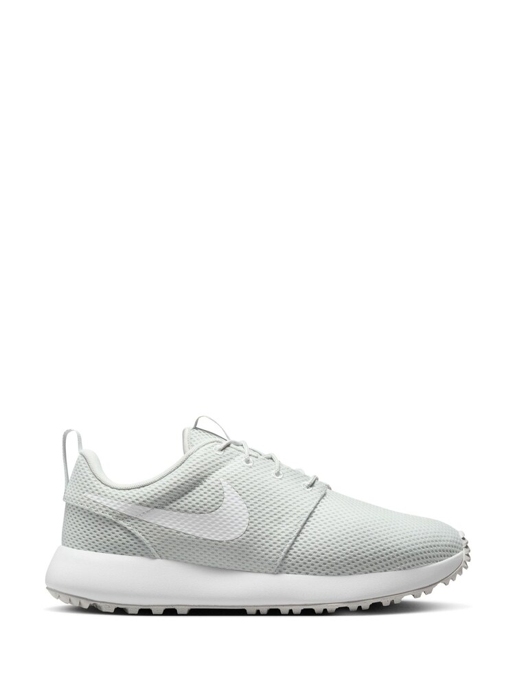 Nike Grey Roshe Run Golf Trainers - Image 1 of 9