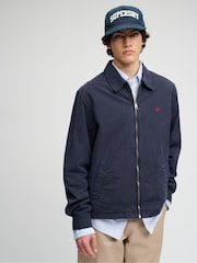 Superdry Blue Lightweight Preppy Harrington Jacket - Image 4 of 7