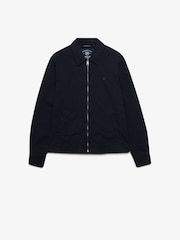 Superdry Blue Lightweight Preppy Harrington Jacket - Image 6 of 7
