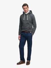 Superdry Grey Tonal Applique Hoodie - Image 3 of 5