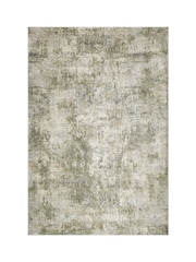 LIVABLISS Green Haze Avellino Abstract Modern Marble High Pile Rug - Image 1 of 6