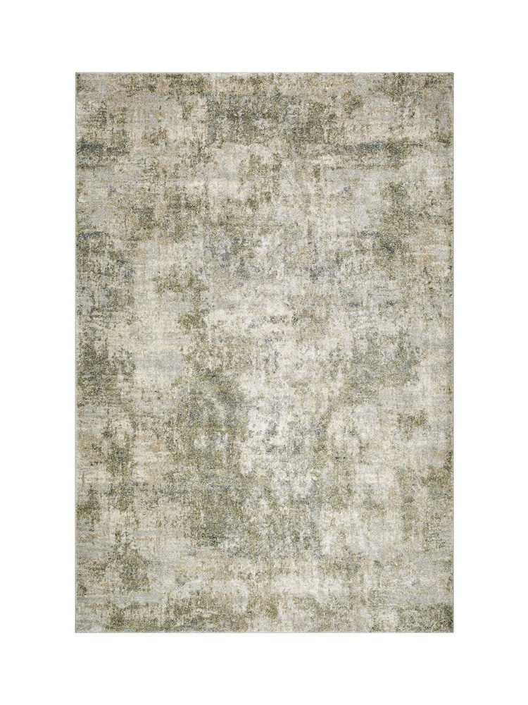 LIVABLISS Green Haze Avellino Abstract Modern Marble High Pile Rug - Image 1 of 6 LIVABLISS Green Haze Avellino Abstract Modern Marble High Pile Rug - Image 1 of 6