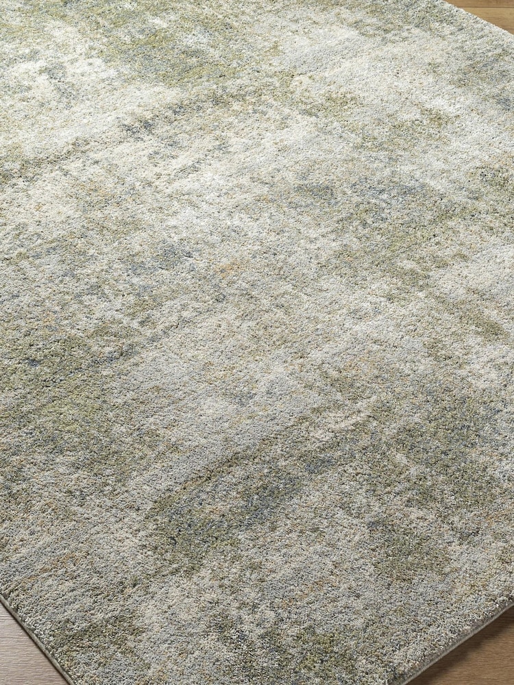 LIVABLISS Green Haze Avellino Abstract Modern Marble High Pile Rug - Image 6 of 6 LIVABLISS Green Haze Avellino Abstract Modern Marble High Pile Rug - Image 6 of 6