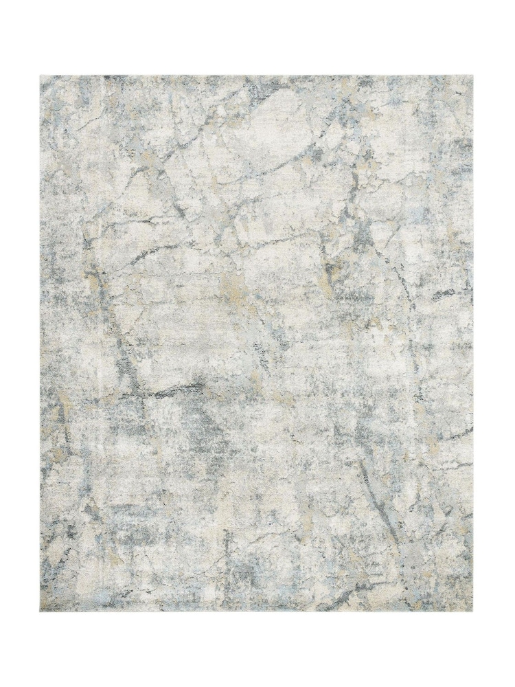 LIVABLISS Grey Quartz Avellino Abstract Modern Marble High Pile Rug - Image 7 of 7 LIVABLISS Grey Quartz Avellino Abstract Modern Marble High Pile Rug - Image 7 of 7