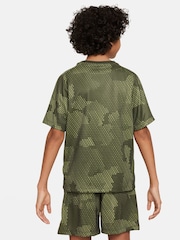 Nike Khaki Green Multi Dri-FIT Short Sleeve T-Shirt - Image 2 of 4
