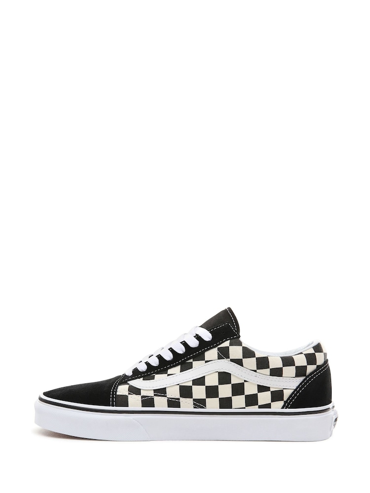 Baskets Vans Old Skool à carreaux pour femme - Image 2 of 6