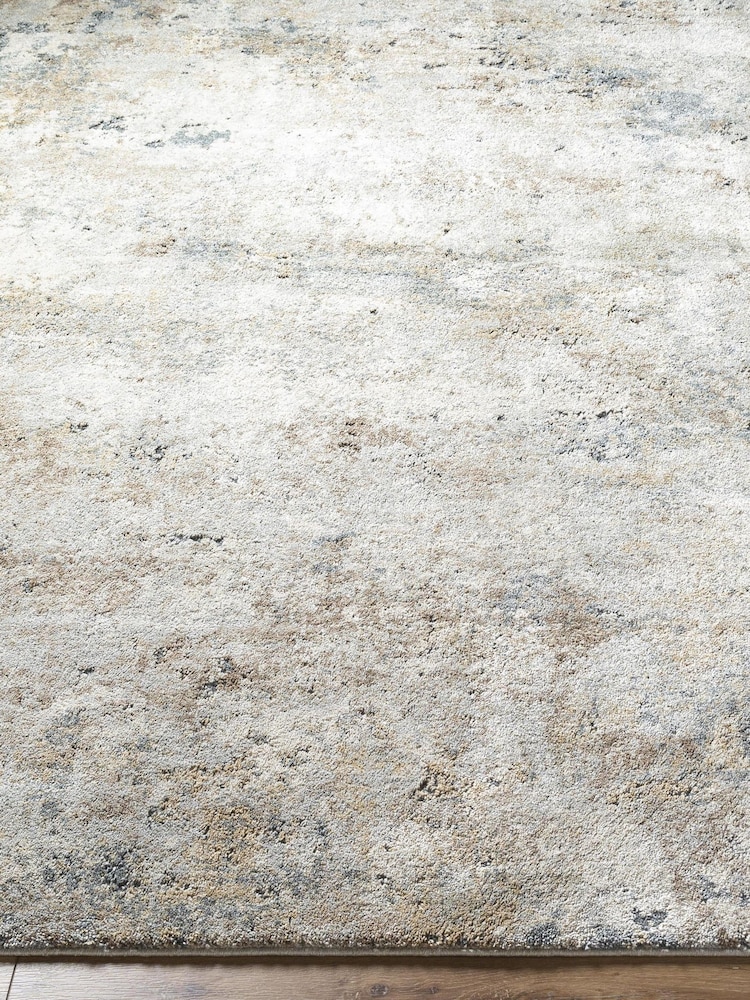 LIVABLISS Brown Marble Avellino Abstract Modern Marble High Pile Rug - Image 2 of 7 LIVABLISS Brown Marble Avellino Abstract Modern Marble High Pile Rug - Image 2 of 7
