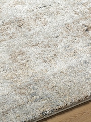 LIVABLISS Brown Marble Avellino Abstract Modern Marble High Pile Rug - Image 4 of 7