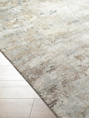 LIVABLISS Brown Marble Avellino Abstract Modern Marble High Pile Rug - Image 6 of 7